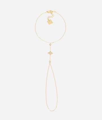 Bijou de main Amazonie (Acier doré)