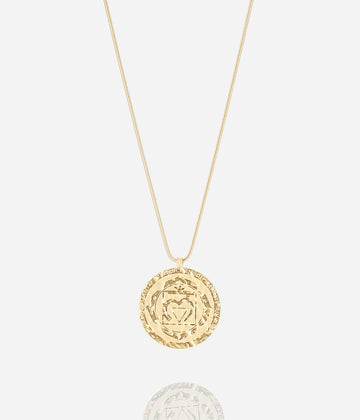 Collier Servia (Acier doré)