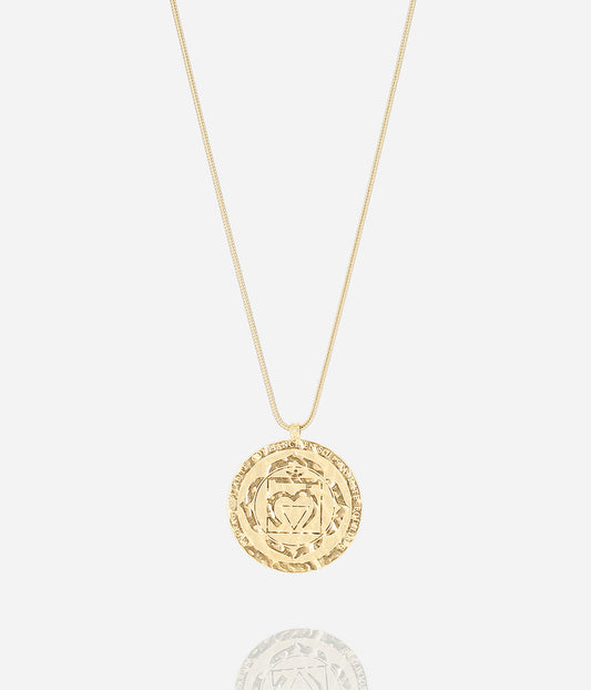 Collier Servia (Acier doré)