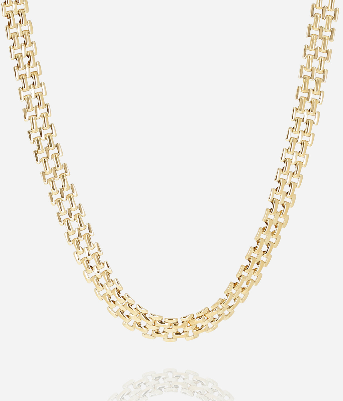 Collier Verbena (Acier doré)