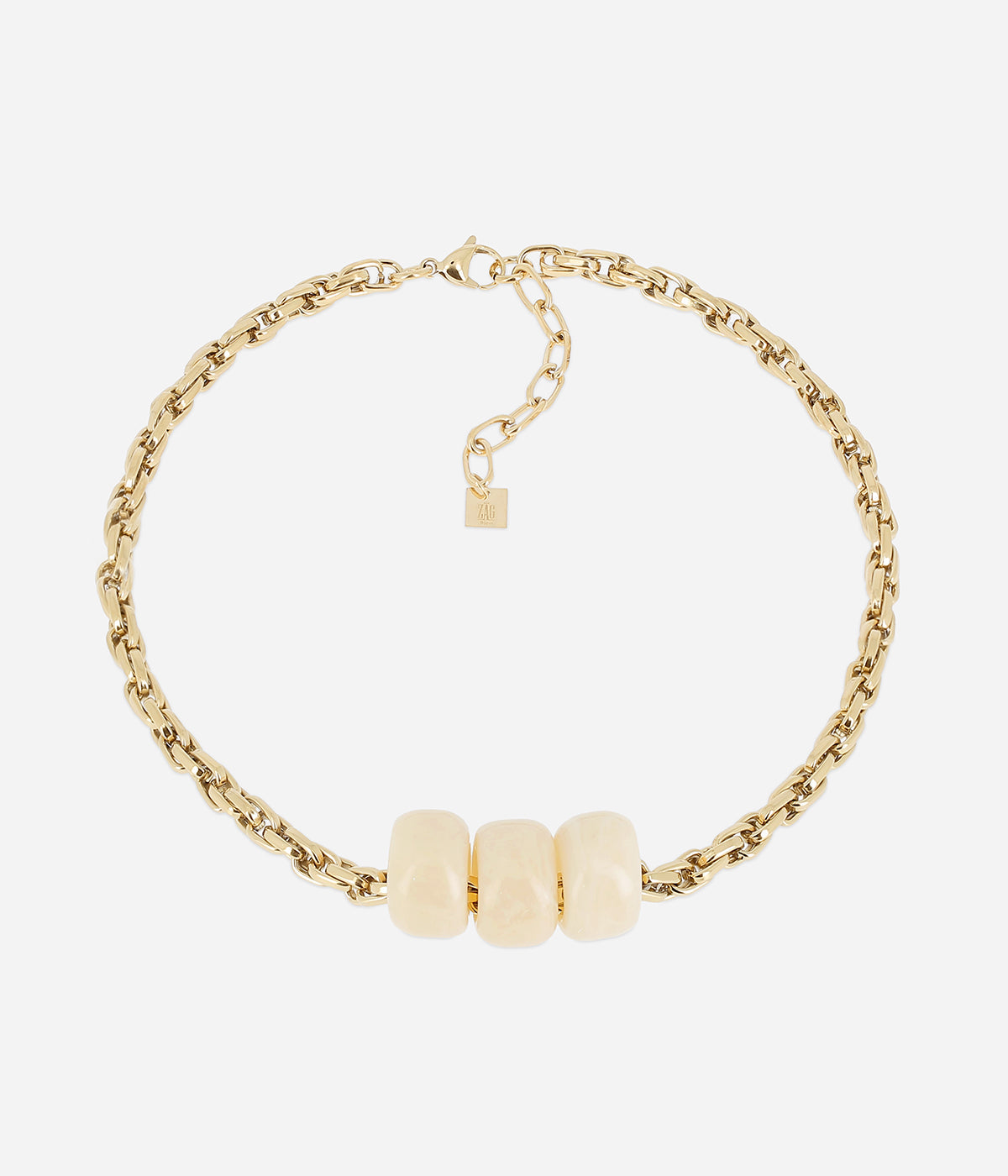 Collier Natihere (Acier doré)