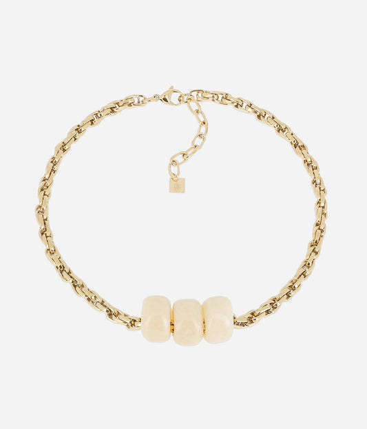 Collier Natihere (Acier doré)