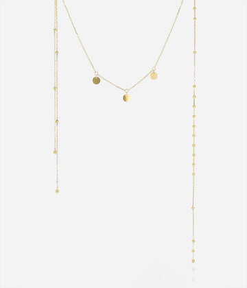 Bijou de dos Amanda (Acier doré)