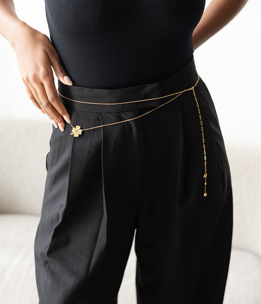 Waist jewel Propriano (Golden steel)